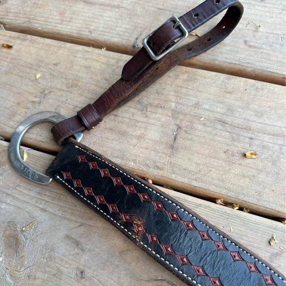 Horse Tack - Martin Leather Western Headstall & Breastcollar Set - Picture 4 of 10